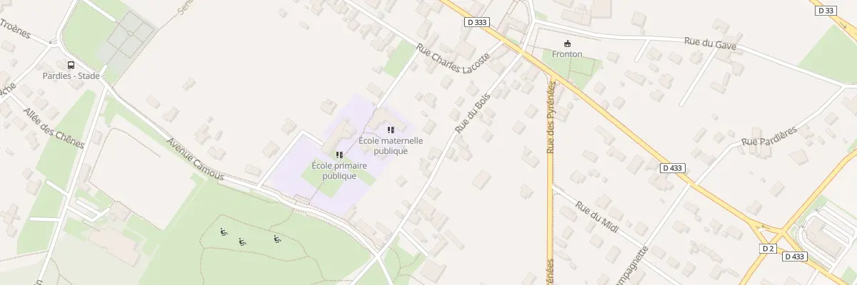 Plan du 6 Rue du Bois à Pardies