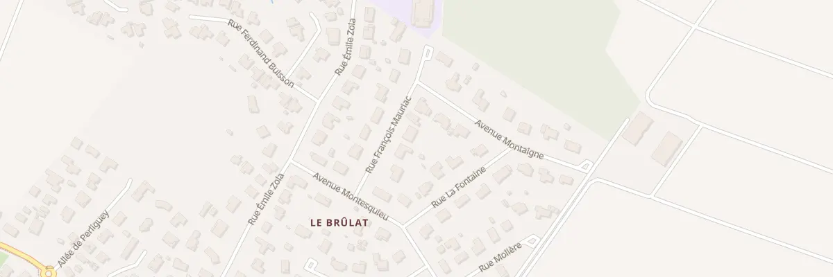 Plan du 7 Rue Francois Mauriac à Léognan