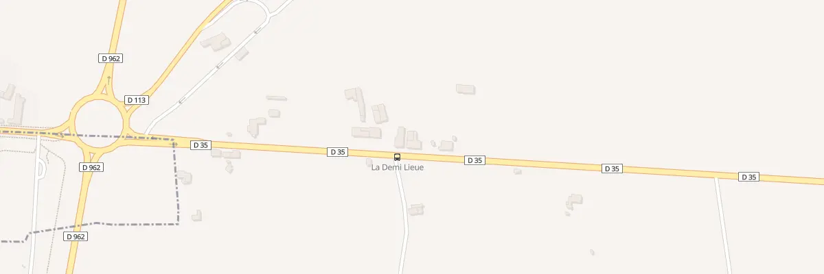 Plan du 8 La Demi Lieue à Aron