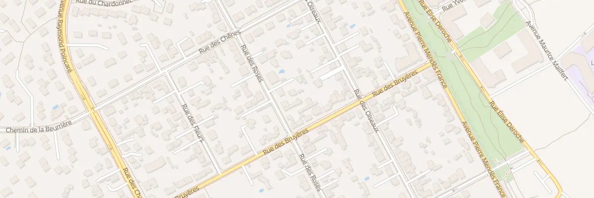 Plan du 44 Rue des Roses à Avrillé