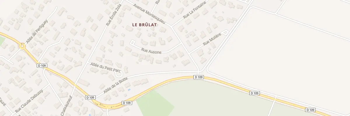 Plan du 4 Rue Ausone à Léognan