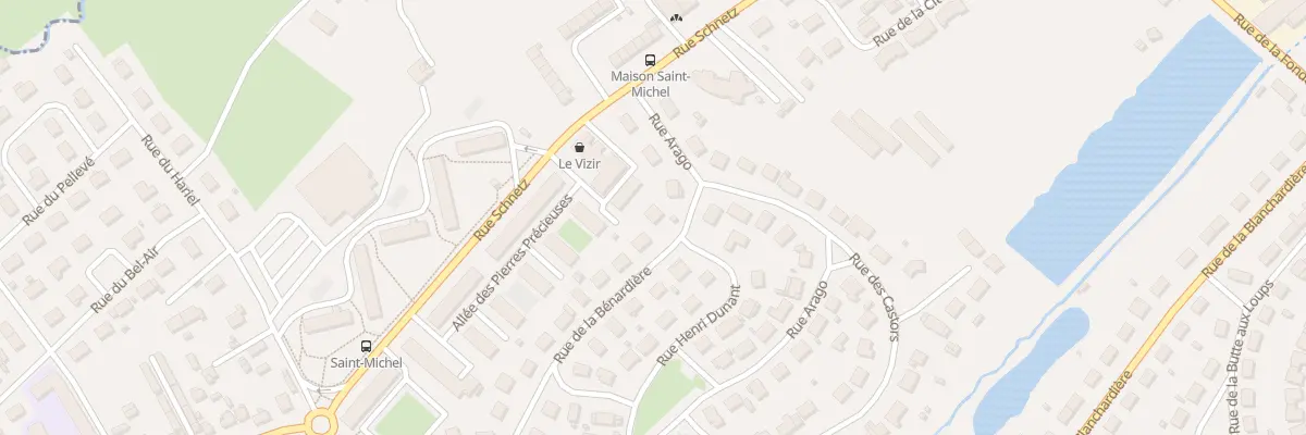 Plan du 8 Rue de la Benardiere à Flers