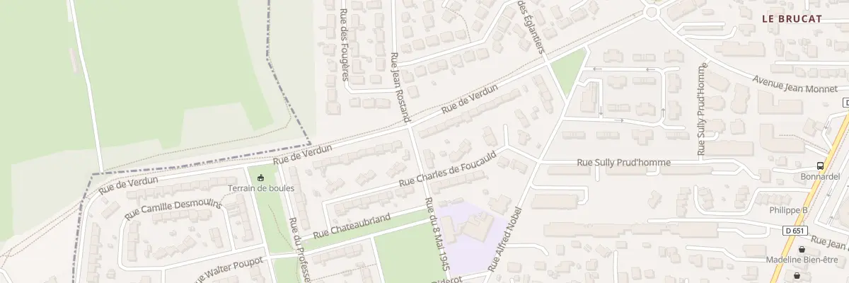 Plan du 89 Rue de Verdun à Villenave-d’Ornon