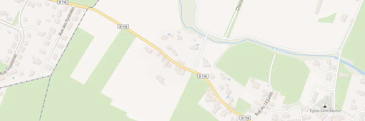 Plan du 25 Rue des 3 Frères Carrey à Précilhon