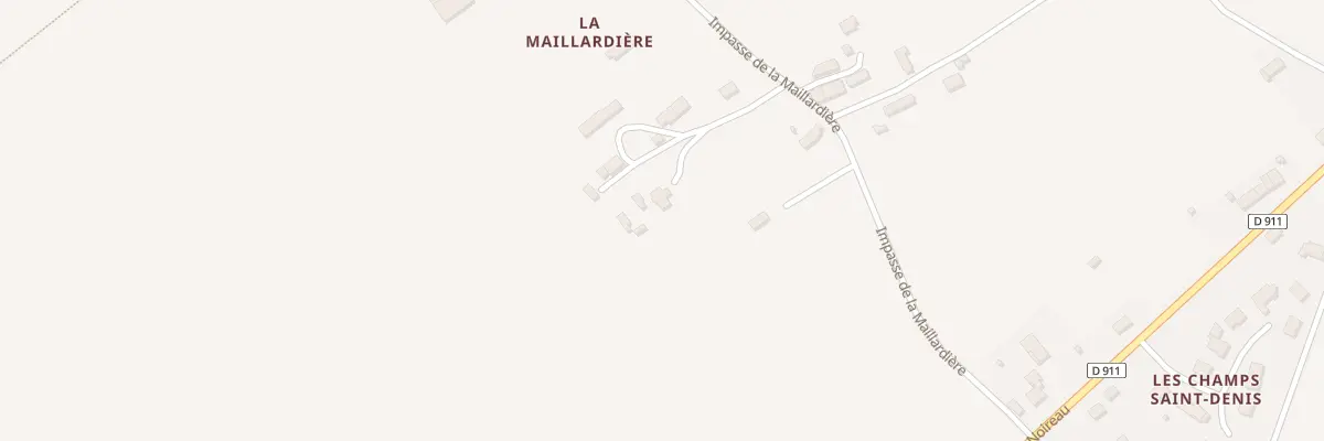 Plan du 86 La Maillardiere à Montilly-sur-Noireau