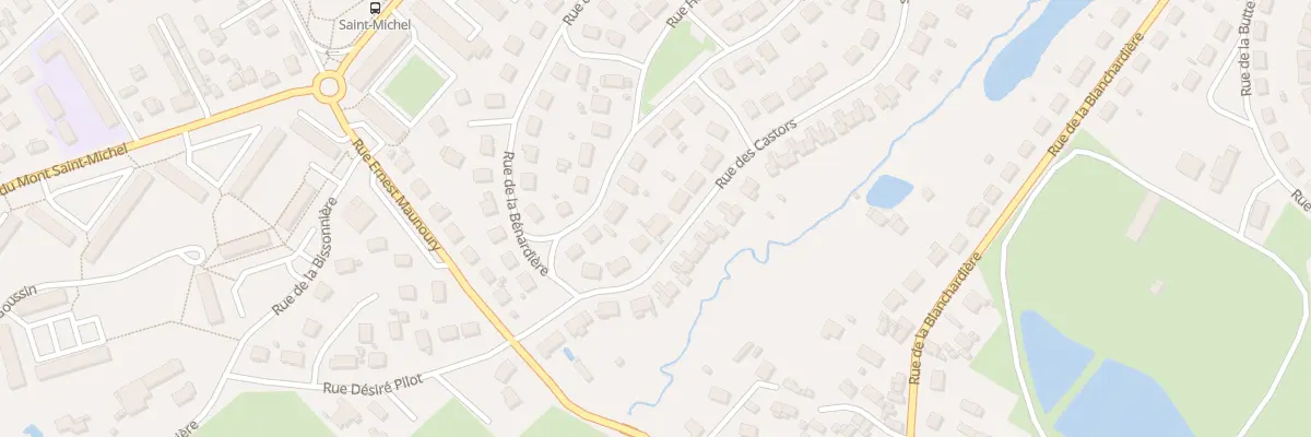 Plan du 28 Rue des Castors à Flers