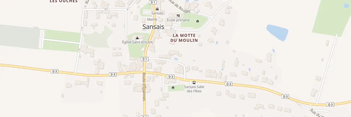 Plan du 6 Rue des Lauriers à Sansais