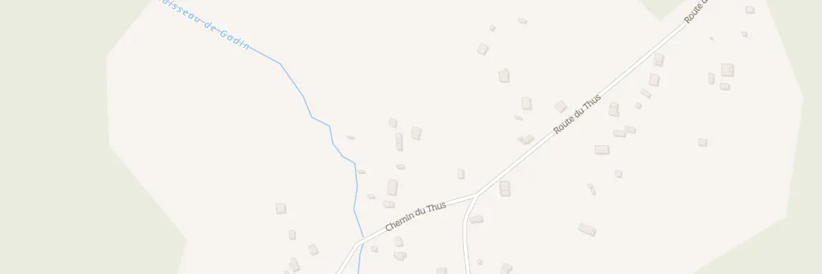 Plan du 48 Che du Thus à Sore