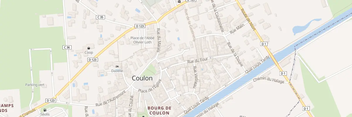 Plan du 6 Imp du Petit Logis à Coulon