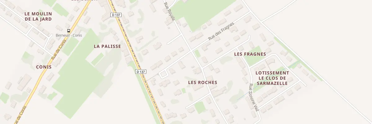 Plan du 20 Rue Royale à La Jard