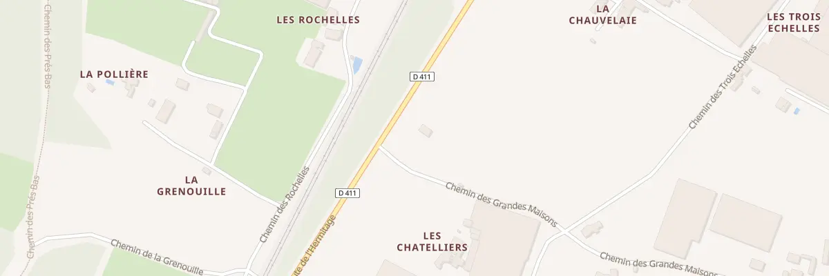 Plan du 45 Che des Grand’S Maisons à Sainte-Gemmes-sur-Loire