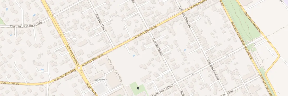 Plan du 39 Rue des Roses à Avrillé