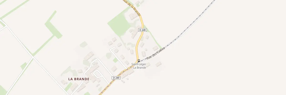 Plan du 11 Rue de la Brande à Berneuil
