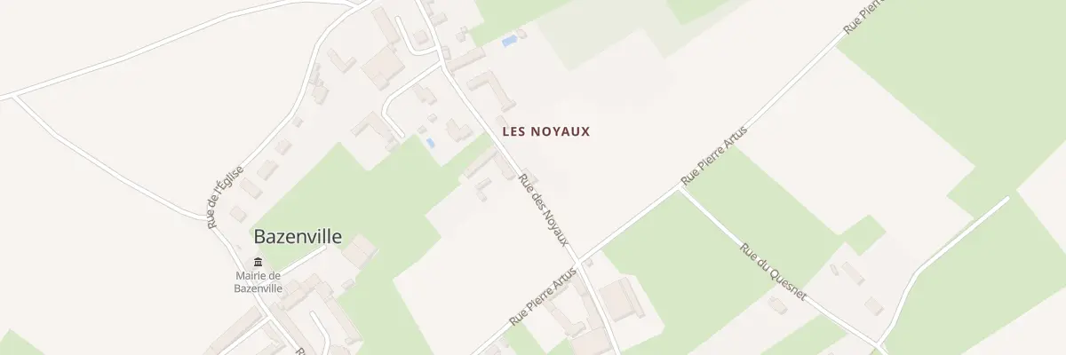 Plan du 7 Rue des Noyaux à Bazenville