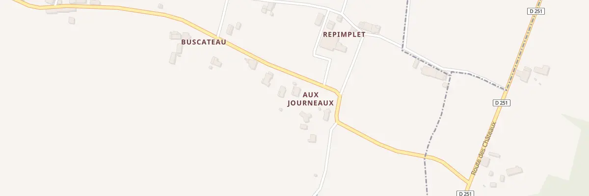 Plan du 267 Aux Journeaux à Saint-Ciers-de-Canesse