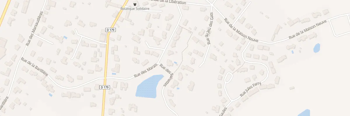 Plan du 9 Rue des Marais à Moncoutant-sur-Sèvre