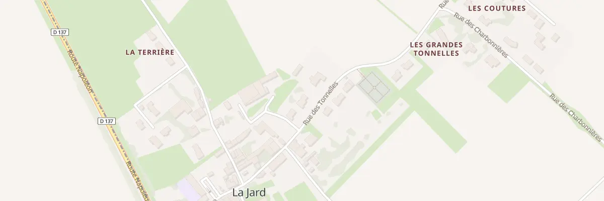 Plan du 5 Rue des Tonnelles à La Jard