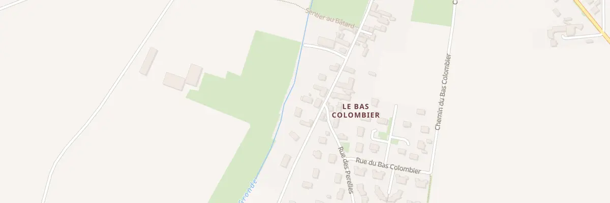 Plan du 43 Rue de l’Église à Asnelles