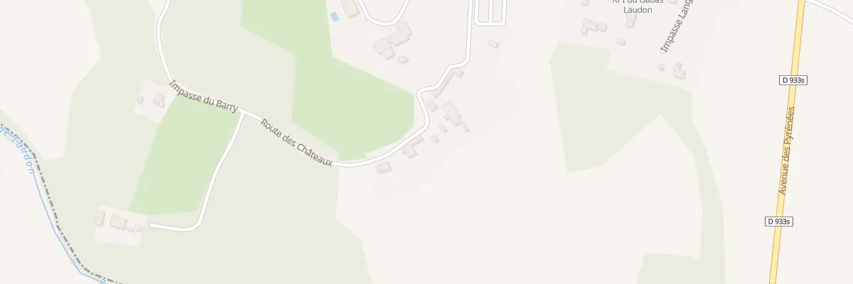 Plan du 327 Rte des Châteaux à Dumes