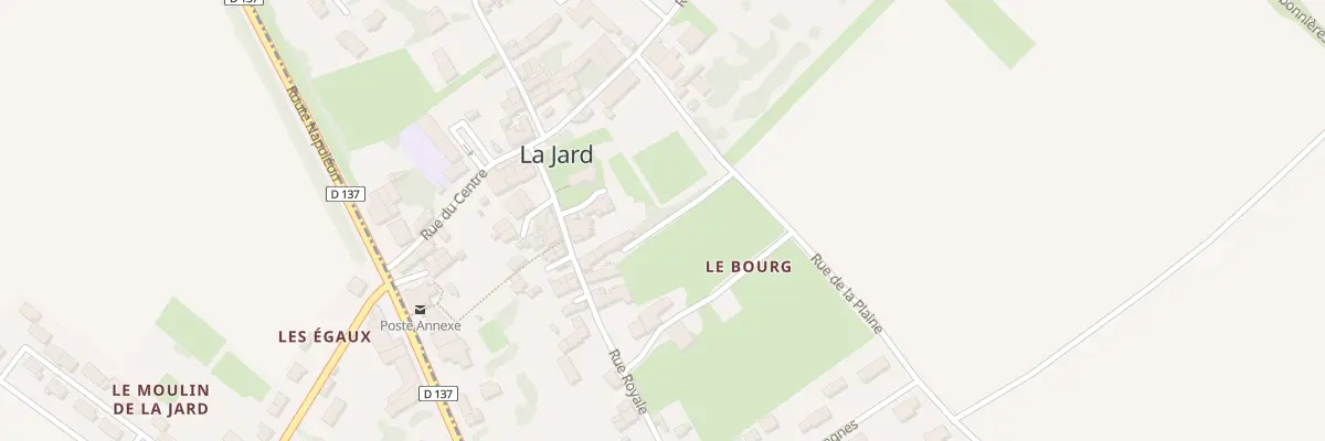 Plan du 2 Rue de la Plaine à La Jard