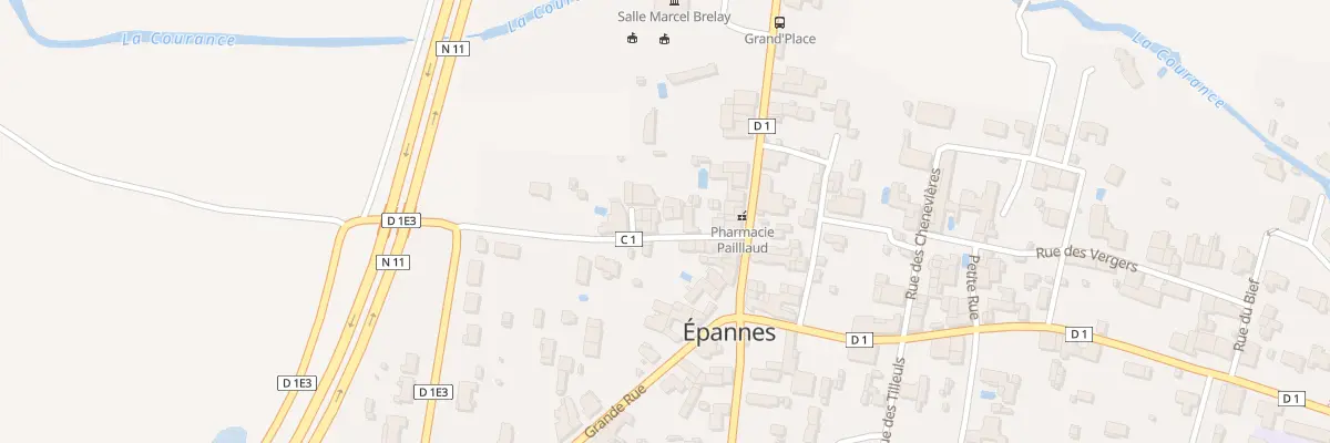Plan du 54 Che d’Erié à Épannes