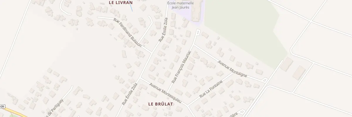 Plan du 8 Rue Francois Mauriac à Léognan