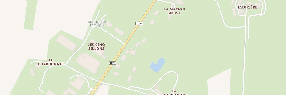 Plan du 19 Rue de Bergault à Bazougers