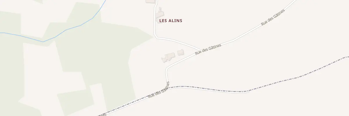 Plan du 98 Aux Alins-Est à Pleine-Selve