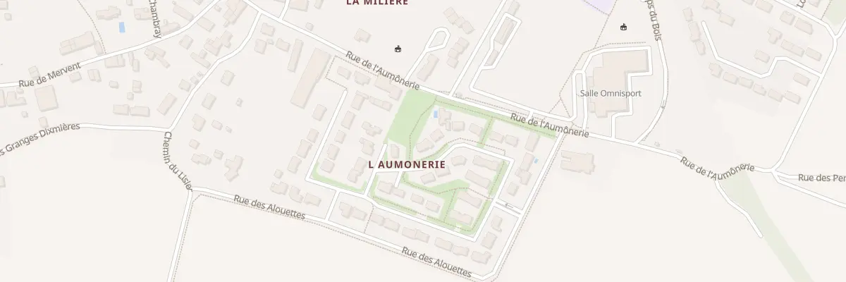 Plan du 50 Rue du clos des alouettes à Benet