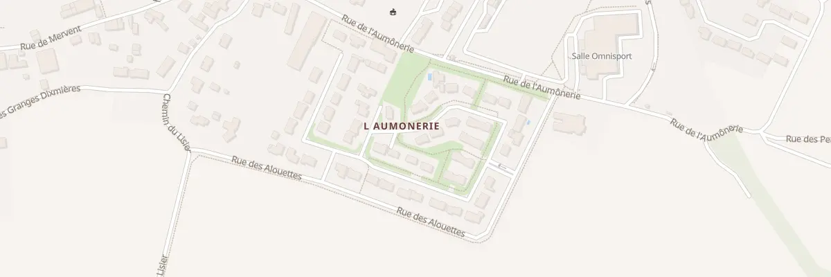 Plan du 29 Rue du clos des alouettes à Benet