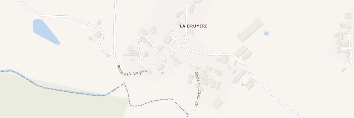 Plan du 8 Rte de la Gabauge à Saint-Laurs