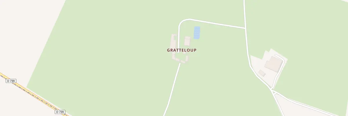 Plan du 5168 Gratte Loup à La Vergne