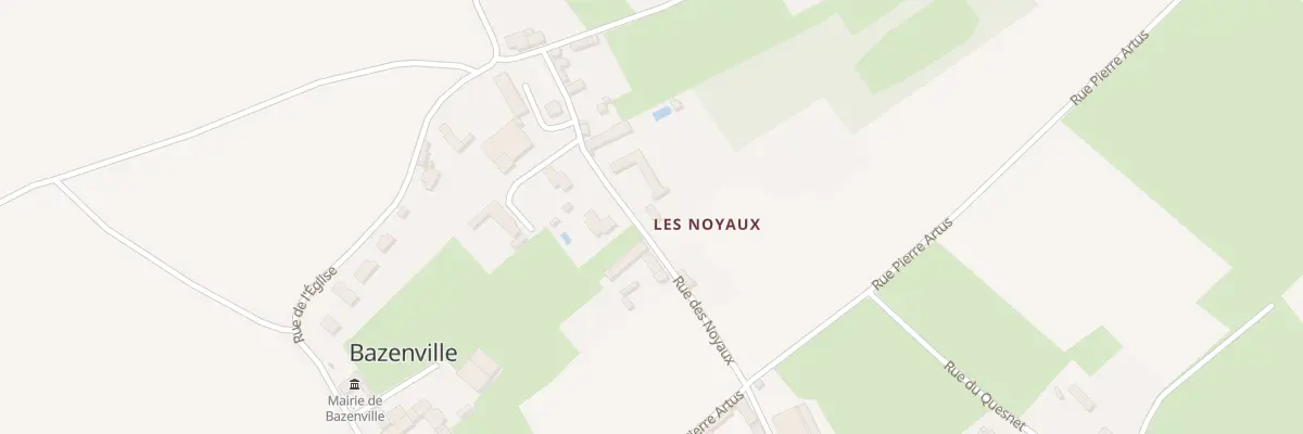 Plan du 11 Rue des Noyaux à Bazenville