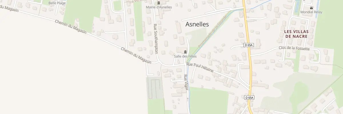 Plan du 1 Rue Southampton à Asnelles