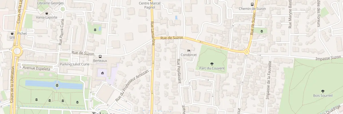 Plan du 7 Rue Peydavant à Talence