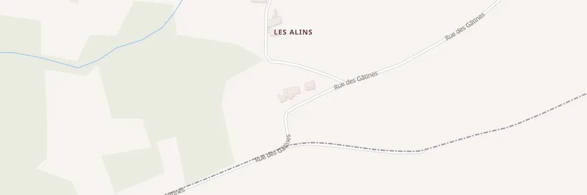 Plan du 7B Aux Alins Est à Pleine-Selve