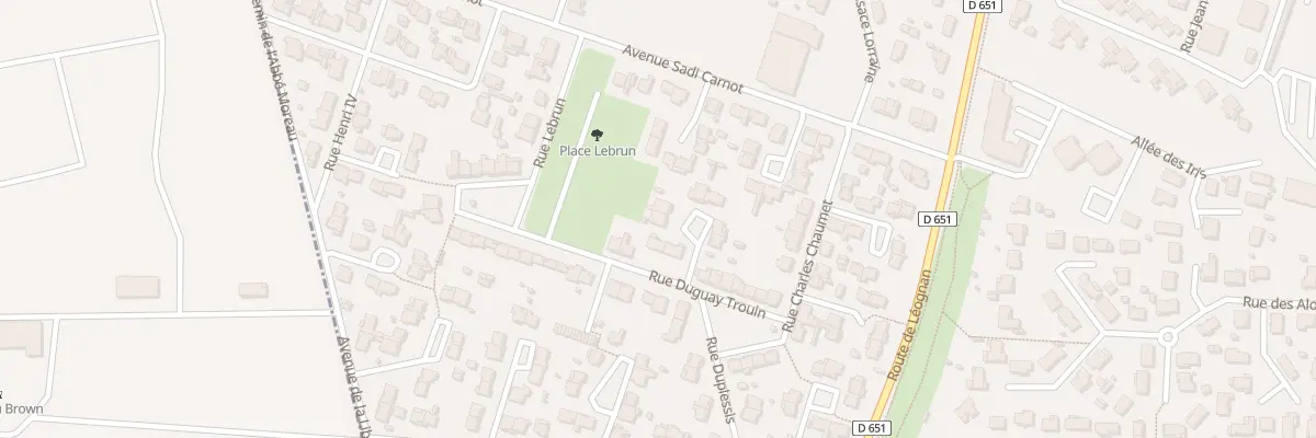 Plan du 6 Rue de la Boétie à Villenave-d’Ornon