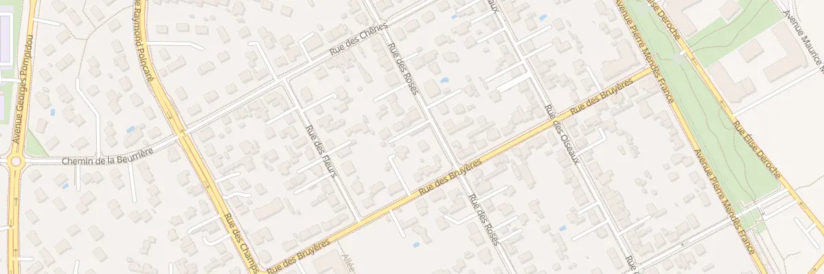 Plan du 55 Rue des Roses à Avrillé