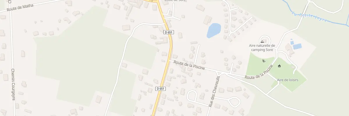 Plan du 329 Av de Verdun à Saugnac-et-Muret