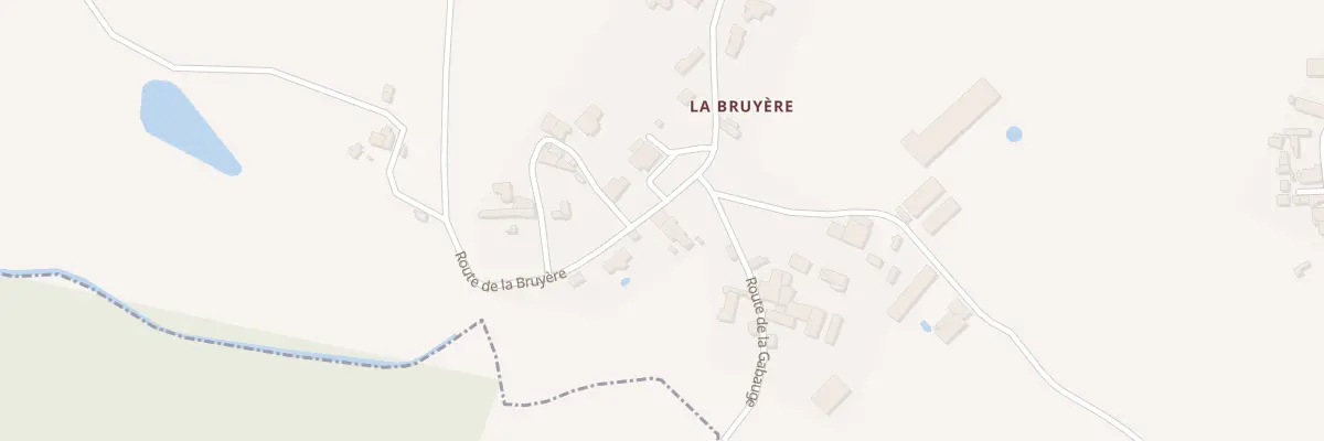 Plan du 95 Rte de la Bruyère à Saint-Laurs
