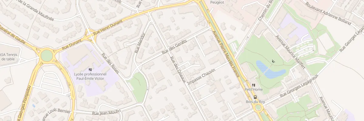 Plan du 108 Rue des Oiseaux à Avrillé