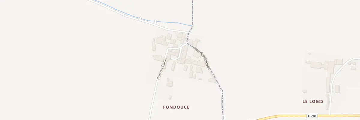 Plan du 5 Imp de Fondouce à Voissay