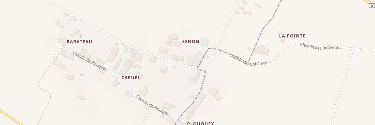 Plan du 5T Senon à Saint-Seurin-de-Bourg