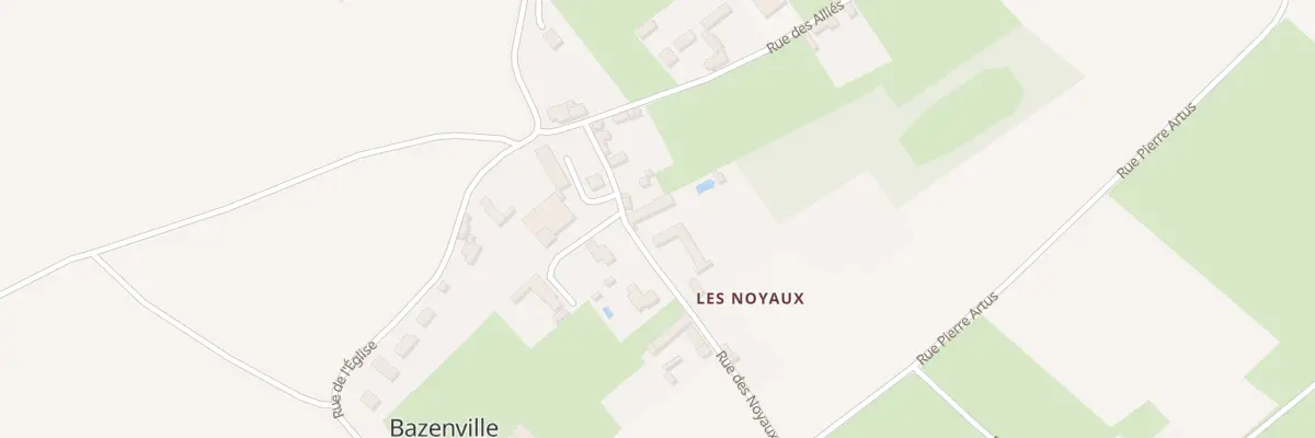 Plan du 7 Rue des Noyaux à Bazenville
