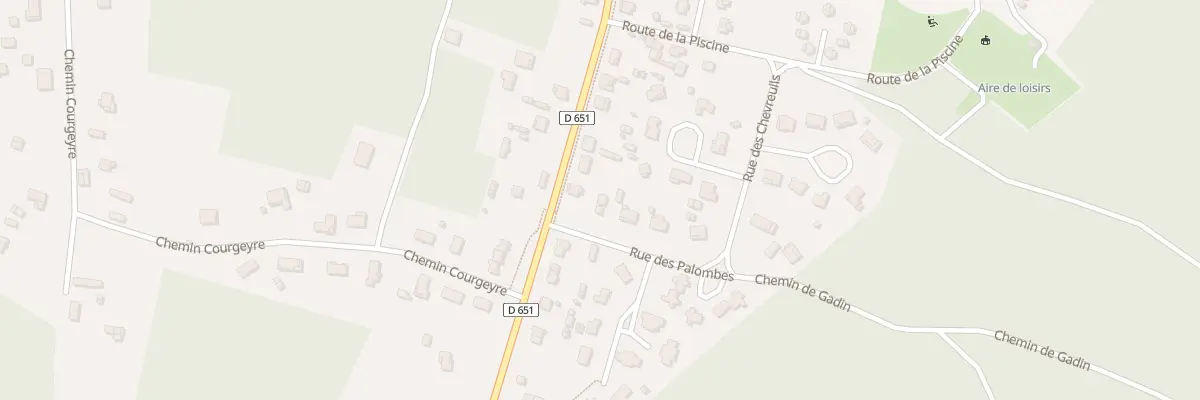 Plan du 495 Av de Verdun à Sore