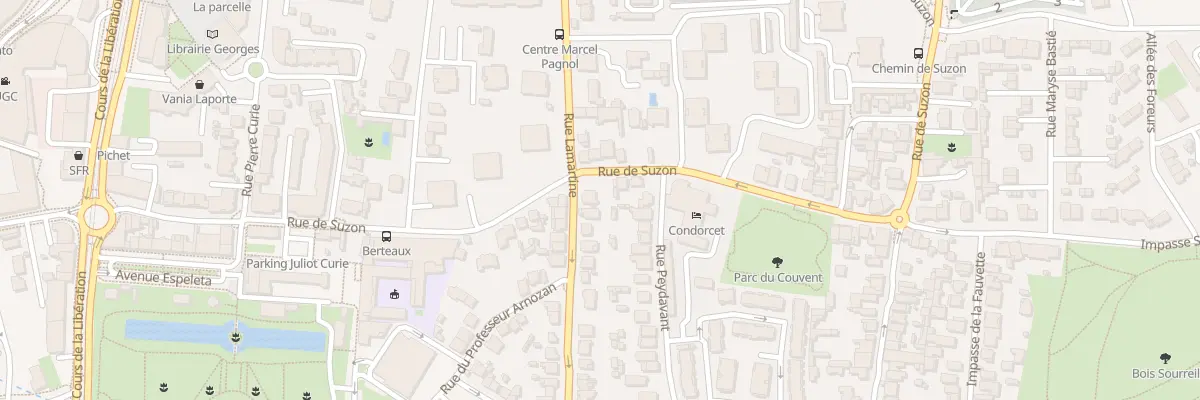 Plan du 82 Rue Lamartine à Talence