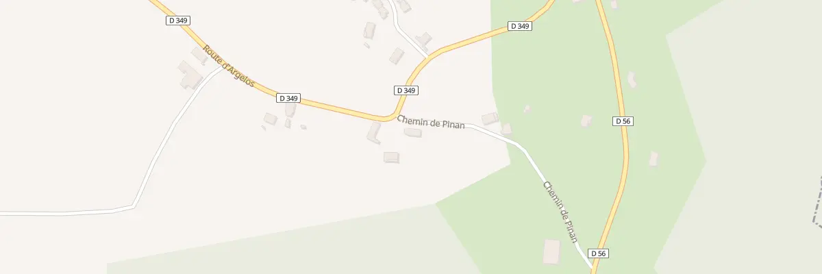 Plan du 5001F Lespagnon à Poudenx