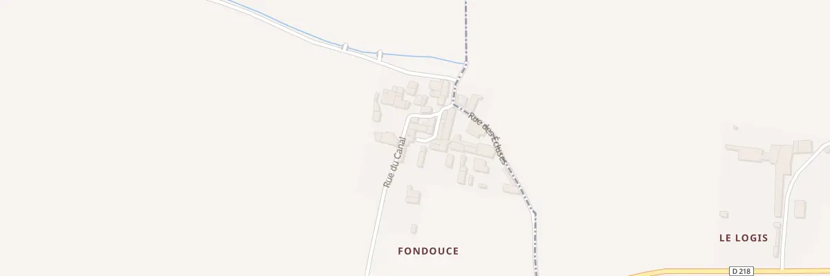 Plan du 6 Imp de Fondouce à Voissay