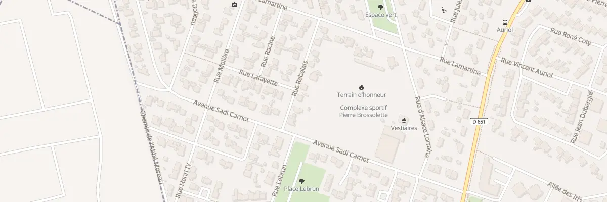 Plan du 1 Rue Rabelais à Villenave-d’Ornon