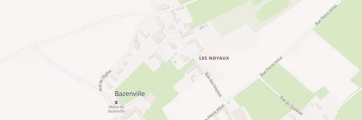 Plan du 6 Rue des Noyaux à Bazenville